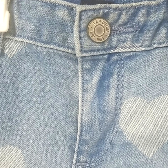 Gap Stretch Super Skinny Jeans with Hearts - Picture 4 of 5